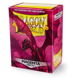 Dragon Shield Standard Sleeves - Matte Magenta