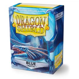 Dragon Shield Standard Sleeves - Matte Blue
