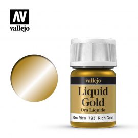 Vallejo Liquid Gold 793 Rich Gold