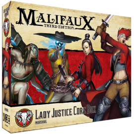Malifaux 3E Lady Justice Core Box