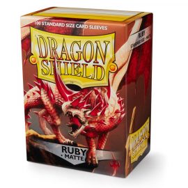 Dragon Shield Standard Sleeves - Ruby