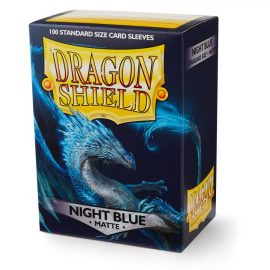 Dragon Shield Standard Sleeves - Matte Night Blue